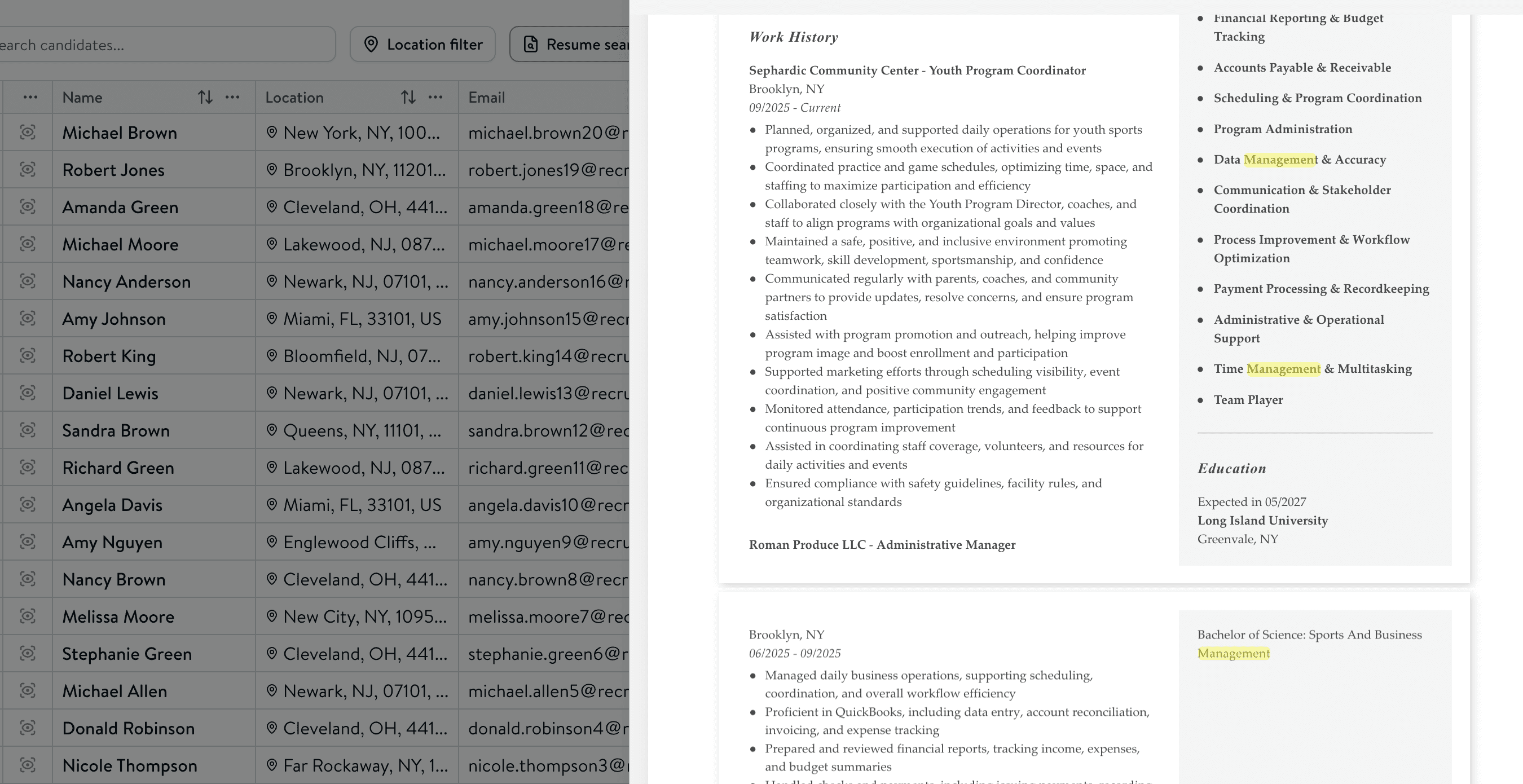AI Resume Analysis