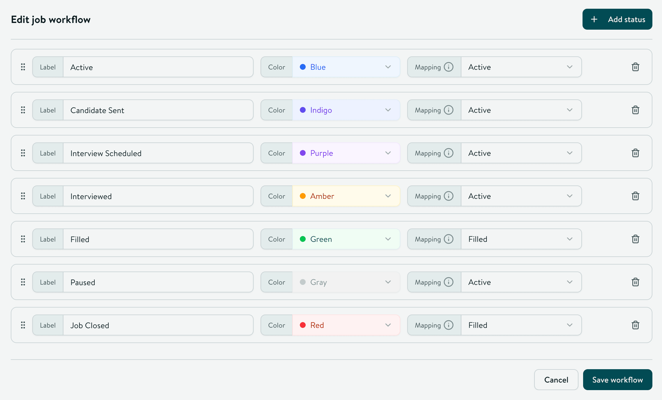 Customizable Workflows